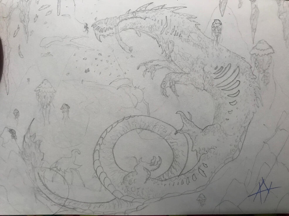 Deep sea monster (09/30/2022)