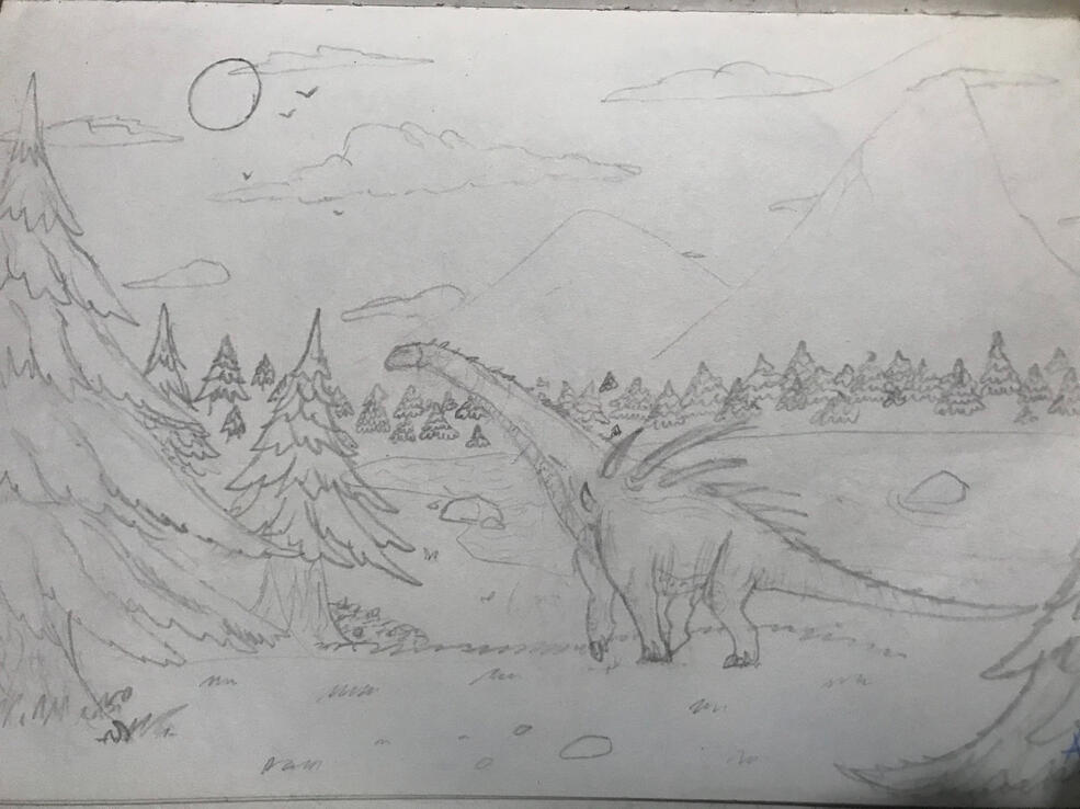 A roaming Sauropod (09/25/2022)
